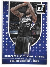 2014-15 Donruss Basketball Production Line Scoring DeMarcus Cousins Kings
