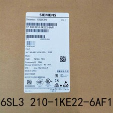 New Siemens 6SL3210-1KE22-6AF1 6SL3 210-1KE22...