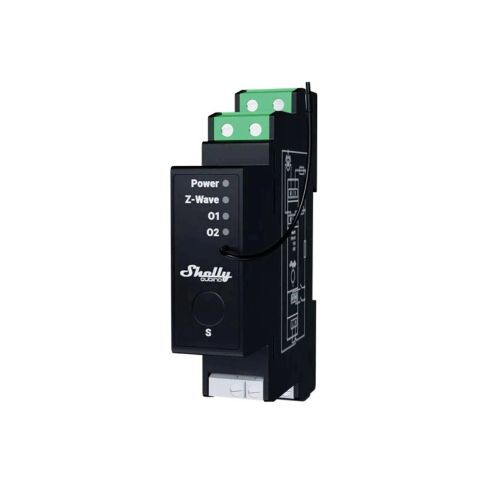 Shelly Wave Pro Shutter Z-Wave 800 - Automazione Tapparelle DIN Rail