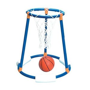 swimming pool floating basketball hoop