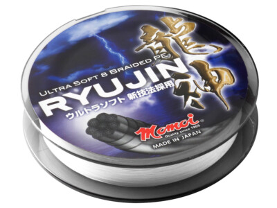 NEU Momoi Ryujin Natural White-Transparent 150m Geflochtene Schnüre Japan