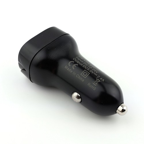 (Pack of 2) Dual USB A & C Ports In Car Charger for Moible Phone iPhone Samsung - Picture 4 of 5