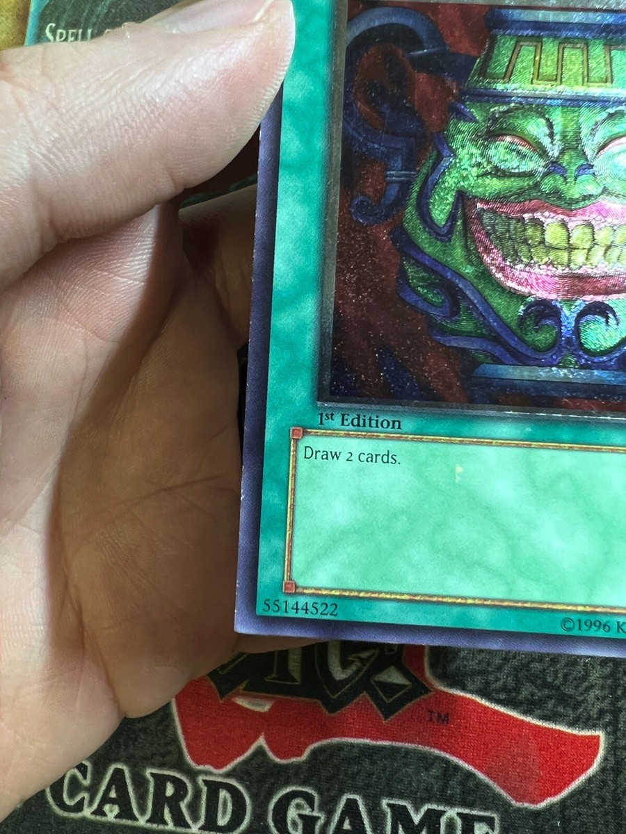 Pot of Greed 1st Edition 強欲な壺 レリーフ Pot of Greed 1st Edition 強欲な壺 レリーフ - メルカリ