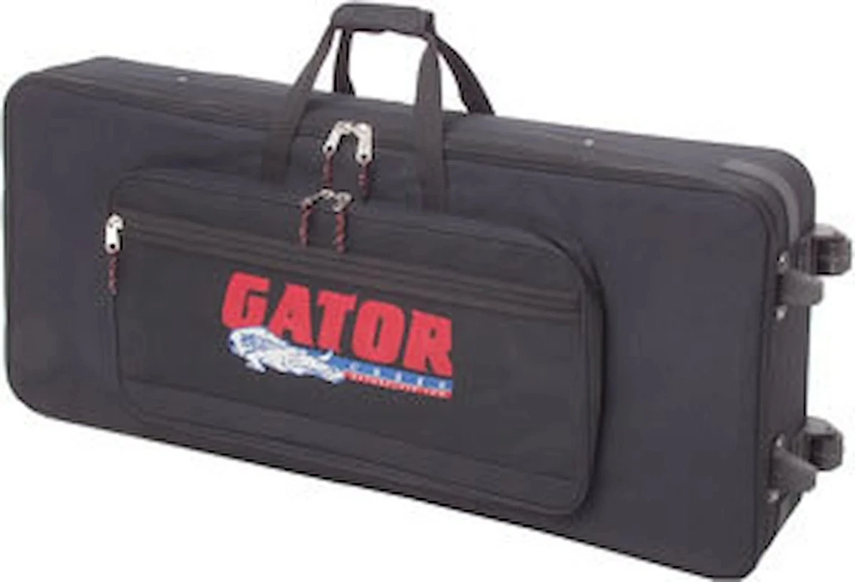 Gator 61 Note Lightweight Keyboard Case on Wheels. 43