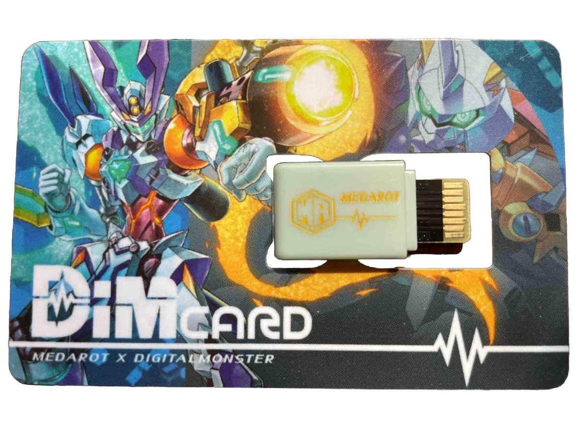 Bandai Digimon Vital Bracelet Dim Card MEDAROT x DIGITAL MONSTER (US  Seller) | eBay