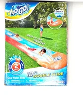 H2OGO! 18ft  DOUBLE LANE WATER SLIDE - NEW (damaged box)