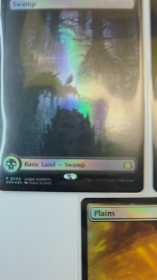 MTG-Judge Gift Cards 2023 Lands-Forest, Swamp, Plains, Mountain