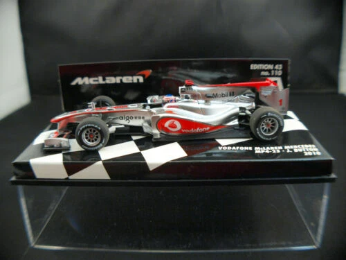 Modellini statici di auto da corsa Formula 1 Lewis Hamilton McLaren