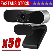 1080P Full HD USB Webcam for PC Desktop,Laptop Web Camera with Microphone Lot