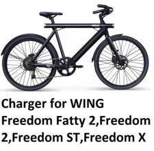 🔥Electric Bike battery Charger for WING freedom fatty 2, freedom 2, freedom X🔥