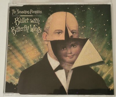 2 SPUR CD MAXI THE SMASHING PUMPKINS KUGEL MIT SCHMETTERLINGSFLÜGELN