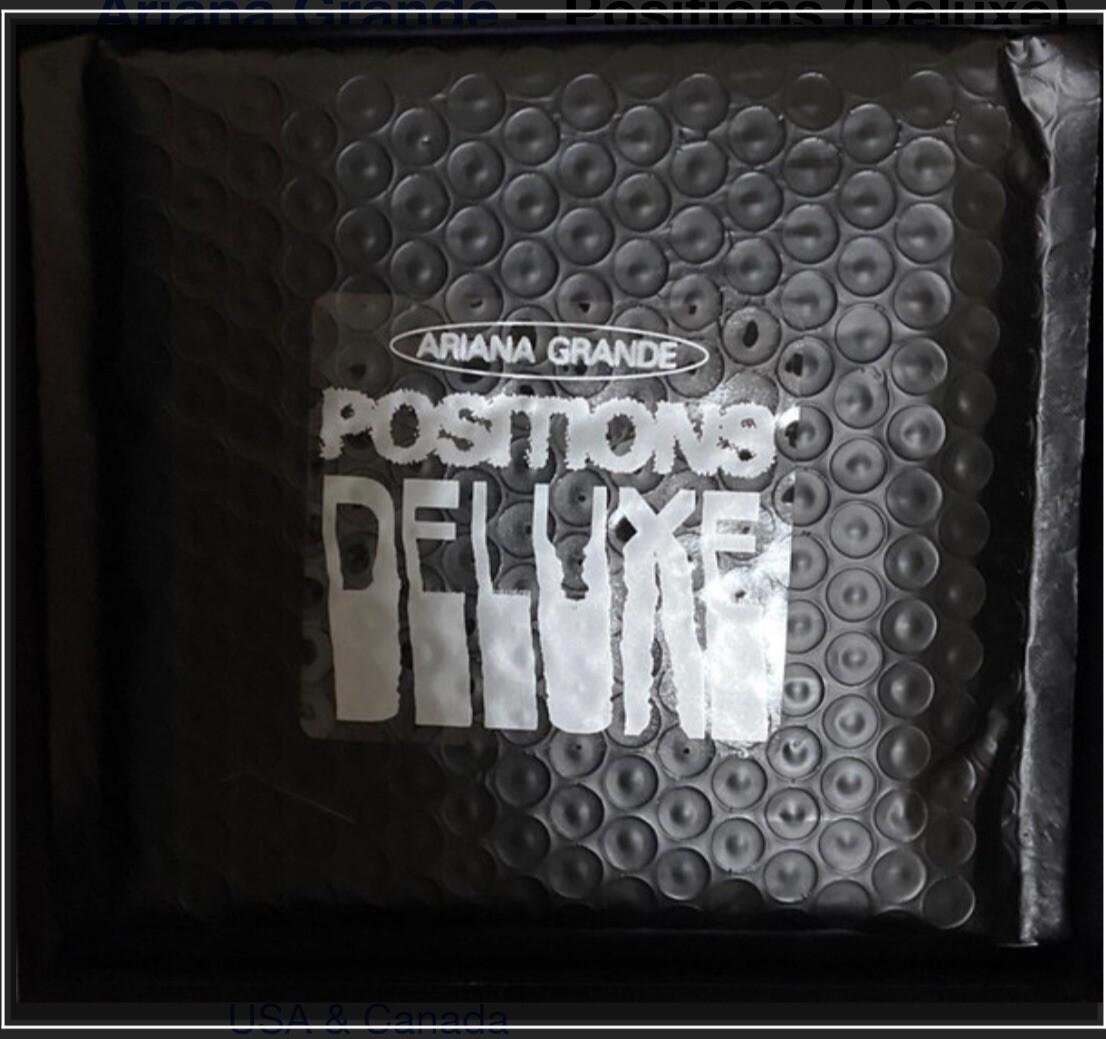 Ariana Grande Positions Exclusive Deluxe CD Box Set - New & Sealed