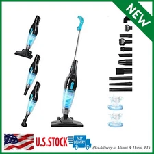 Intercleaner Corded Vacuum Cleaner, 15KPa Powerful Suction with 400W Motor, 12 i