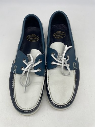 Church's Marske Colorblock Bootsschuhe blau multi Größe 9 - Bild 3 von 12