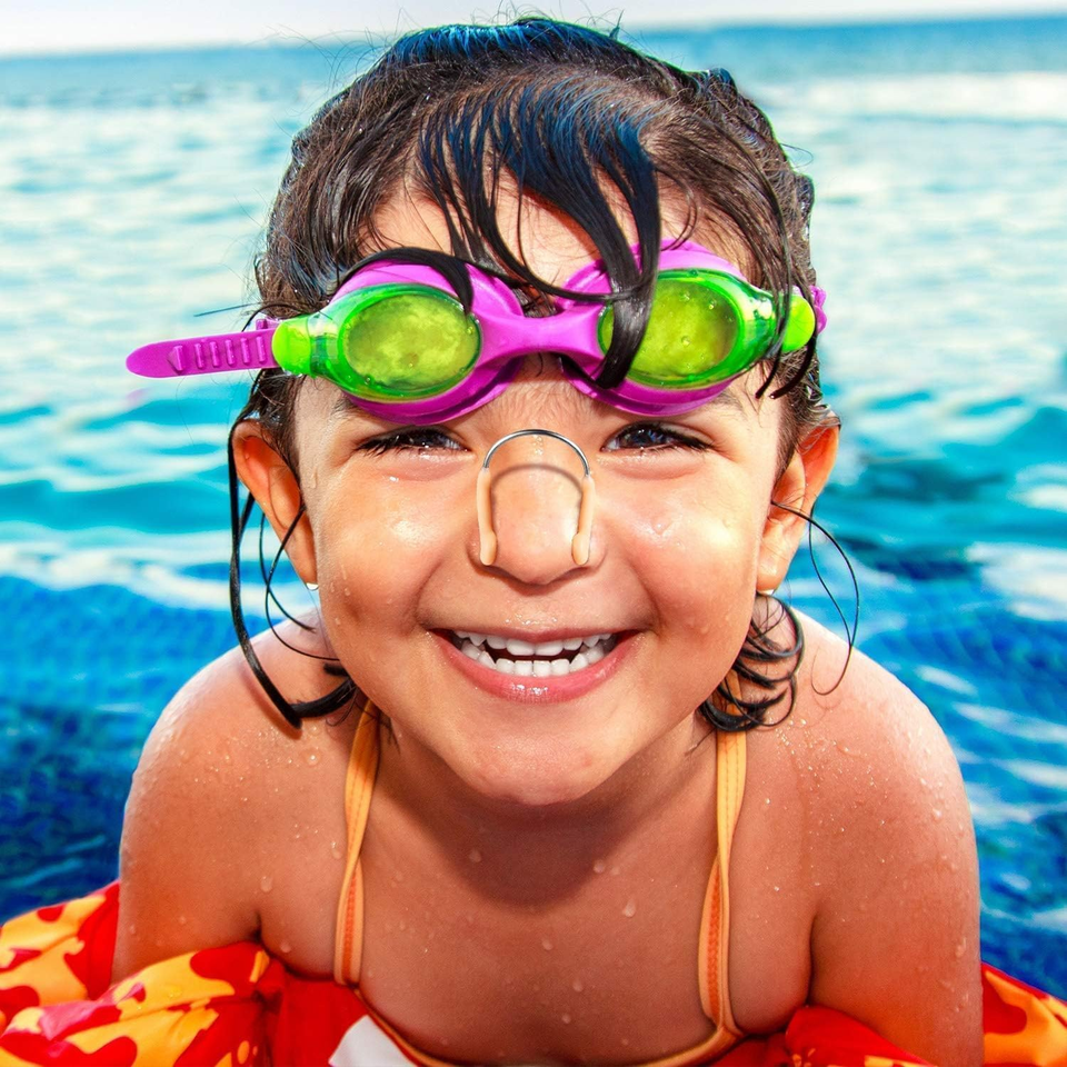 LGLAU 3Pcs Swimming Nose Clip Unisex Adult Swim Competition Nose Clip