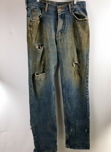 Wrangler Jean Relaxed Fit Distressed 