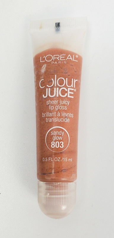 L'OREAL COLOUR JUICE Sheer Juicy Lip Gloss 803 SANDY GLOW *AS-IS