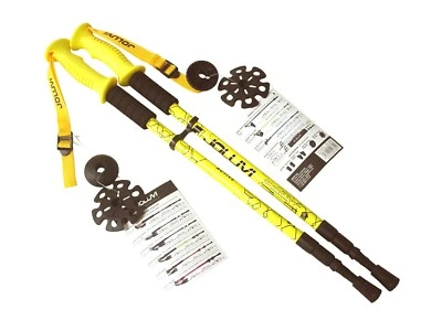 (36485) JOLUVI ACTIVE AMARILLO PAR BASTONES TREKKING MONTAÑA EXCURSION SENDERISM