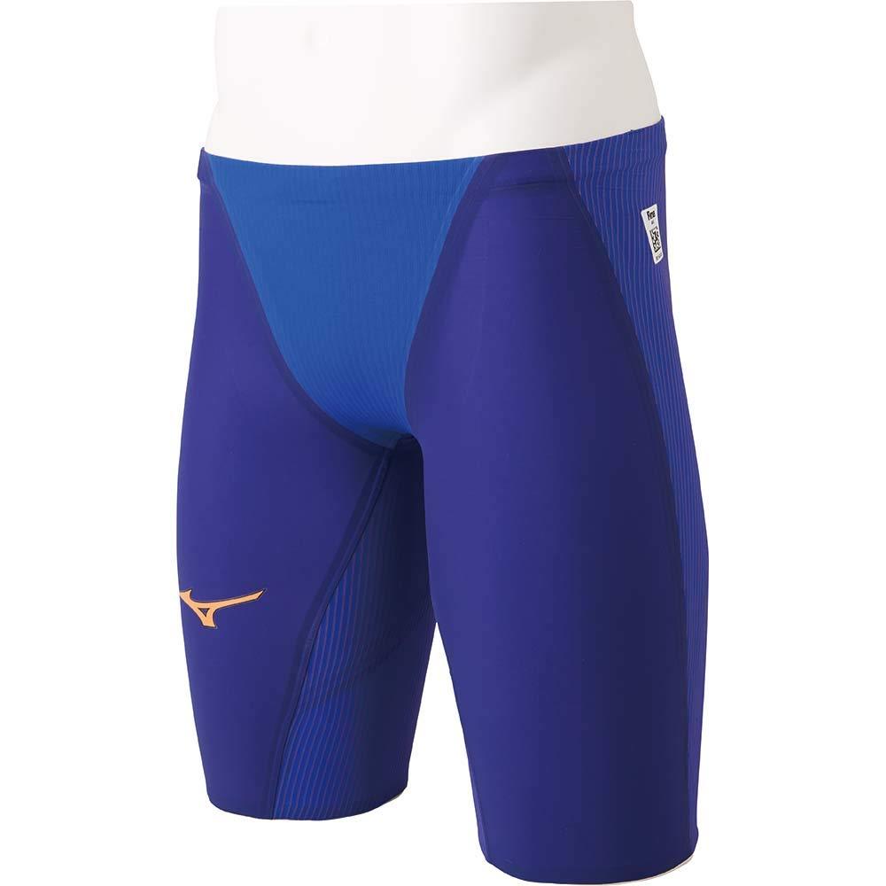 AQUSFORCE LIGHTNING GX・SONIC IV Mizuno Swimsuit GX Sonic IV for Men - N2MB9002, Blue, Size M