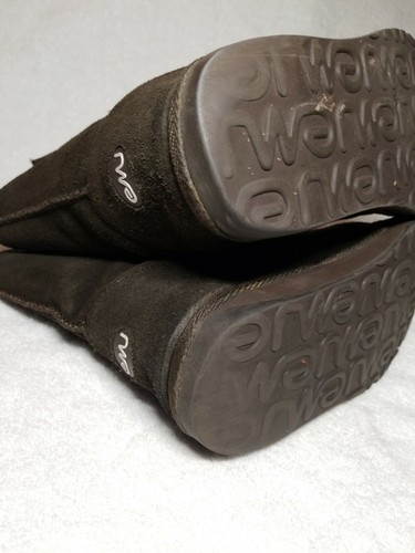 Botas de Invierno EMU Australia Bronte Para Mujer Talla US 5 M Gamuza Oliva Lana Merino - Imagen 7 de 10