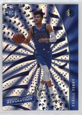 2020-21 Panini Revolution Rookies Sunburst 52/75 Tyrell Terry #103 0ni9