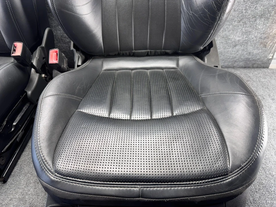 MERCEDES W211 E55 E63 CLS55 AMG FRONT LEATHER SEATS OEM - Image 4 of 4