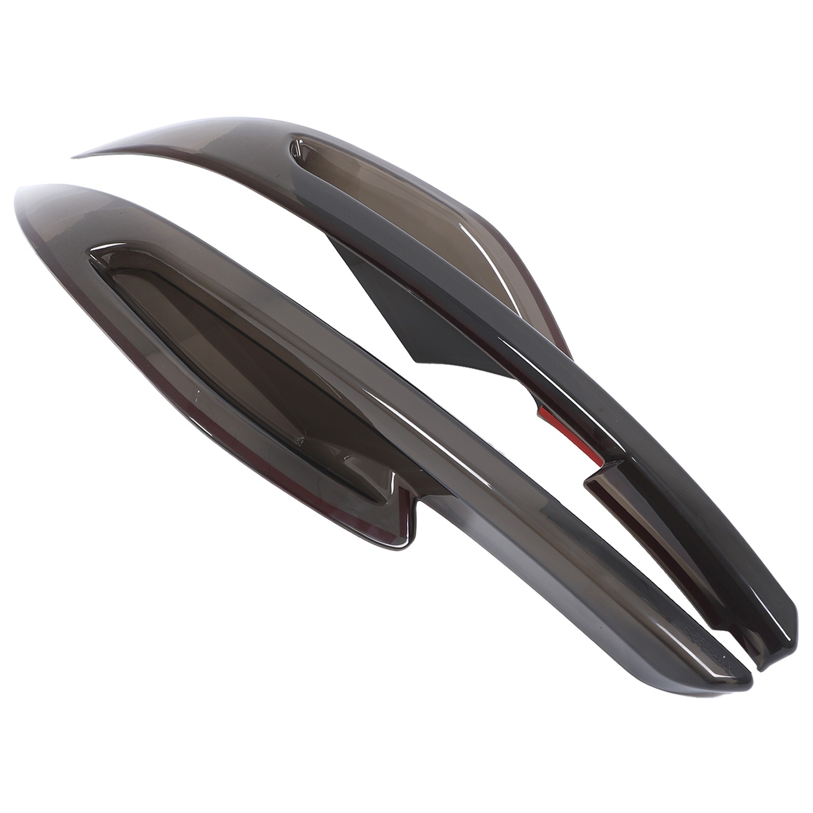 Smoked Black Rear Tail Light Trim Bezel Cover Overlay For Lotus Emira 2021-2023