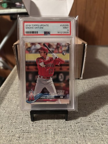 Topps 2018 Update Shohei Ohtani RC Rookie Debut #US285 PSA 9 Angels