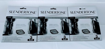 Slendertone Replacement Abdominal Toning Pads 3 Ct (EXPIRED) Lot Of 3