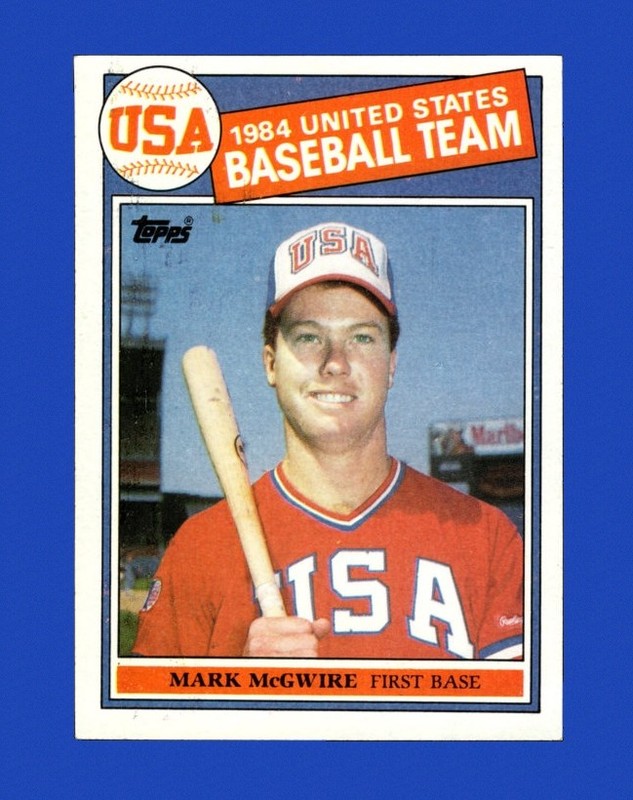 1985 Topps Set-Break #401 Mark Mcgwire EX-EXMINT *GMCARDS*