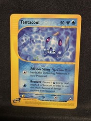 Tentacool 113/147 Aquapolis Pokemon TCG - LP Common