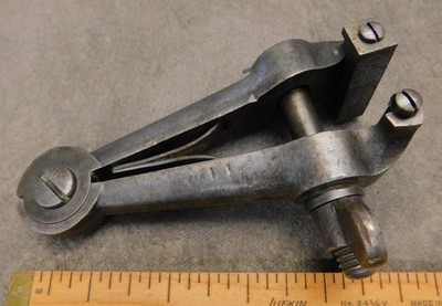 1879 Hall Patent Adjustable Face Hand Vise    Antique Machinist / Gunsmith Tool