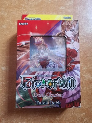 Force of Will Duel Cluster Tales Starter Deck OVP Englisch