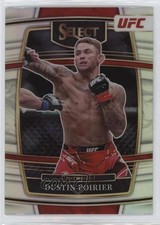 2022 Panini Select UFC Concourse Silver Prizm Dustin Poirier #75 00yf