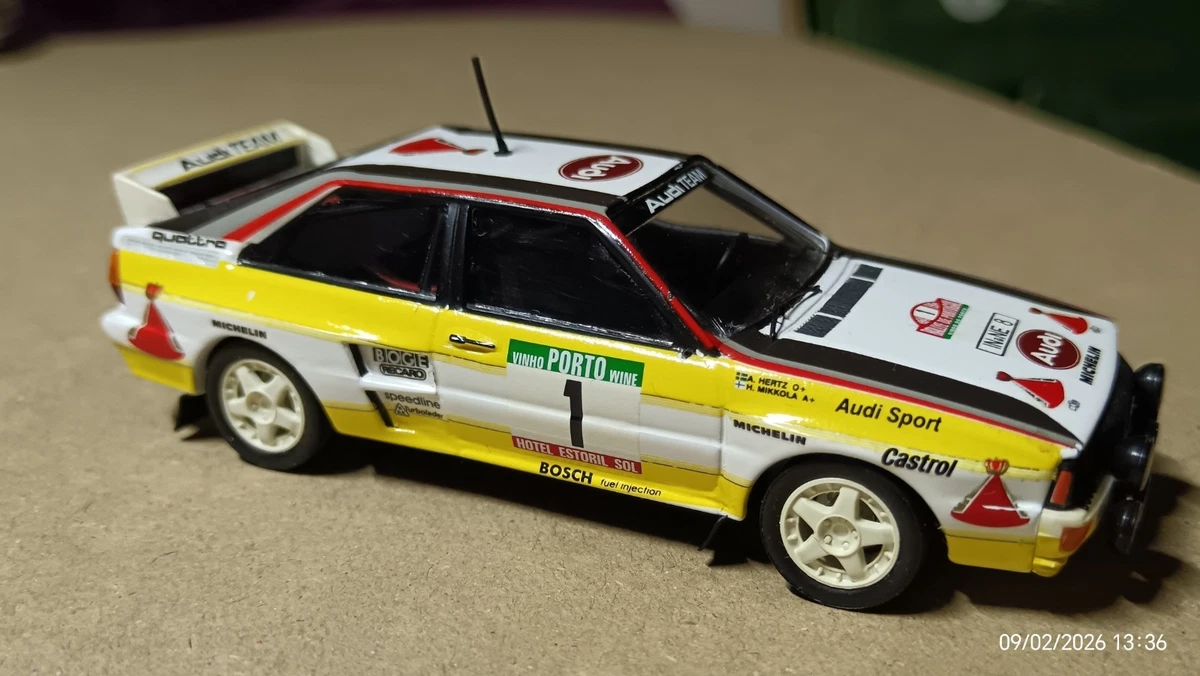 Las mejores ofertas en Audi 1:43 Autos de Rally diecast | eBay