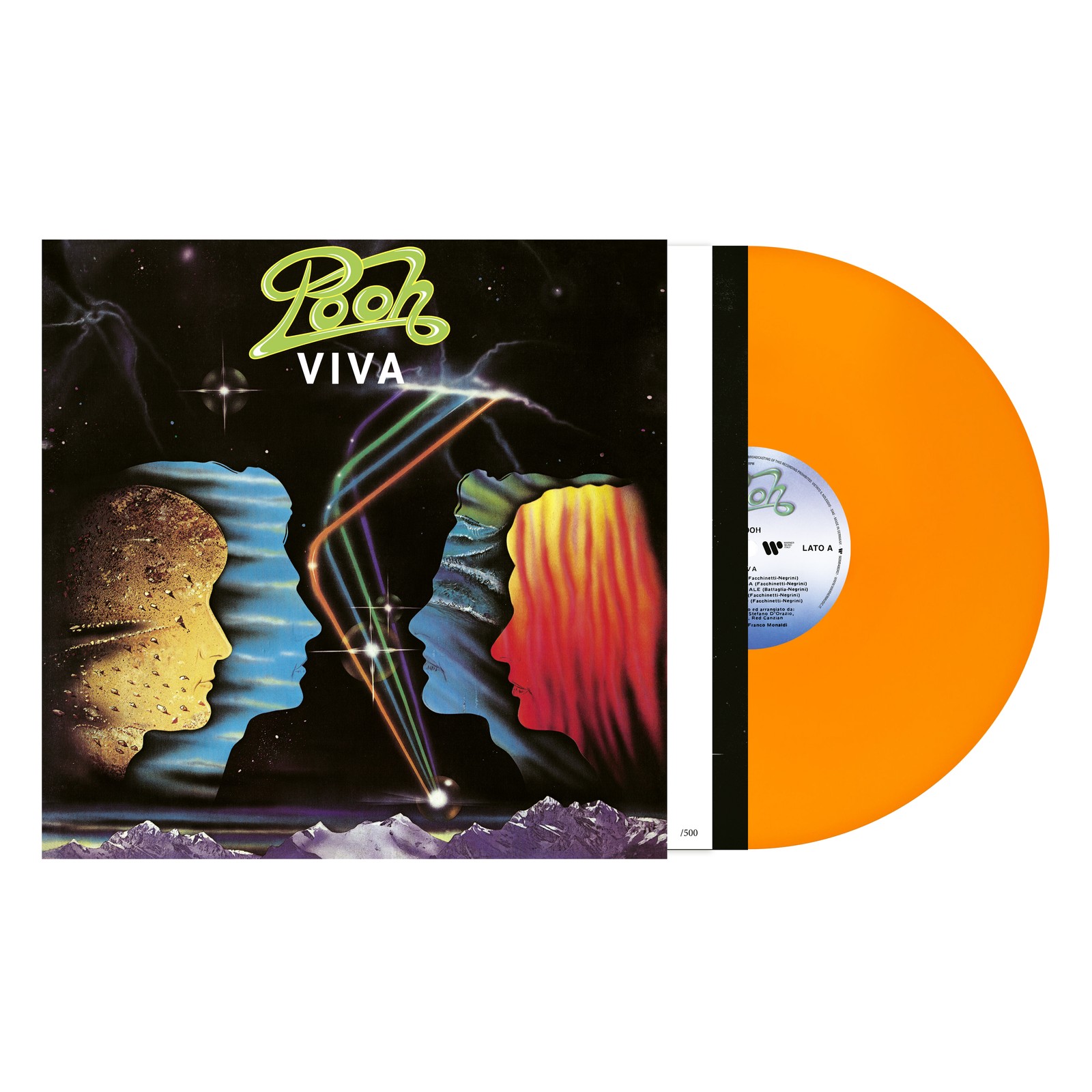 Pooh Viva LP 180 Gr. Orange Eco Vinyl Numbered Limited Edition