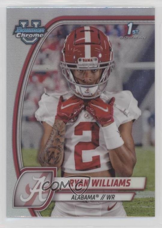 2024 Bowman U Chrome Refractor Ryan Williams #53 14wi