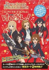 K-ON! Precious Memories Complete Card Collection Anime Book with Appendix, 112 p