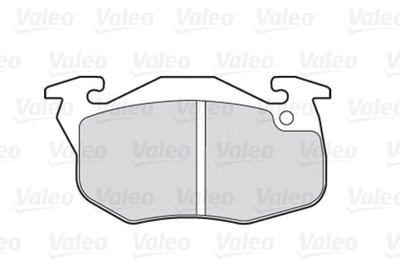 Valeo 598320 – Kit Pastiglie Freno A Disco Anteriori Per Auto – Qualità Premium Senza Rame