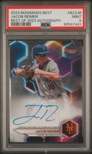 Jacob Reimer 2023 Bowman's Best Auto #B23-JR PSA 9