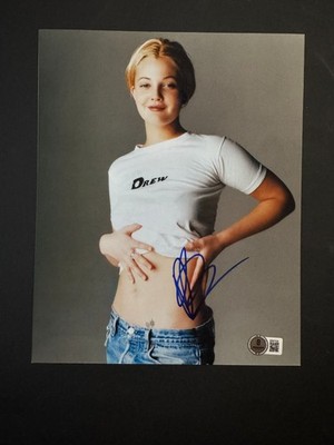Drew Barrymore Rare! IP signed autographed 8x10 photo BAS Beckett COA ...