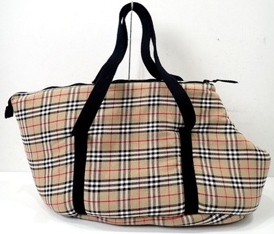 Burberry Nova Check Dog Carrier Bag Pet Carrier | eBay
