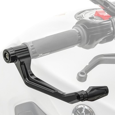 Motorrad Hebelschützer / Hebelschutz Bremshebel Kupplung X7 schwarz C-Ware