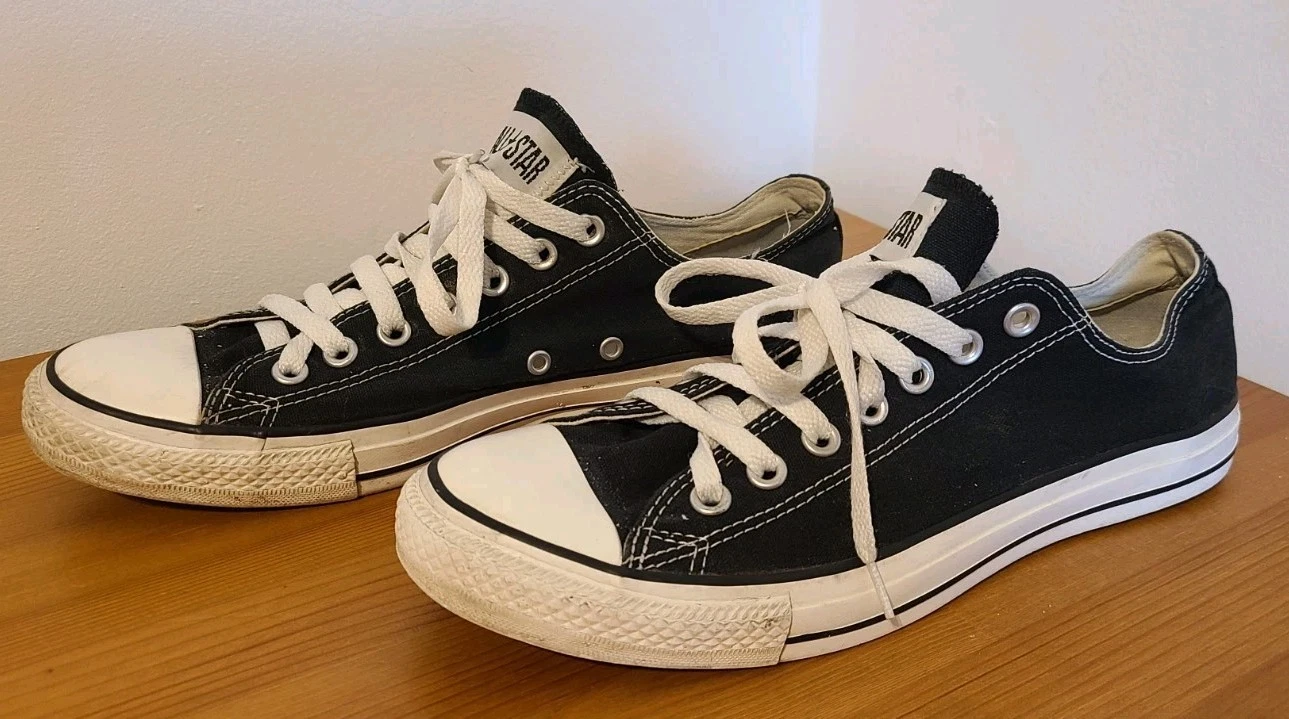 Scarpe da ginnastica basse Converse Chuck Taylor All Star UK9 W9166 nero bianco