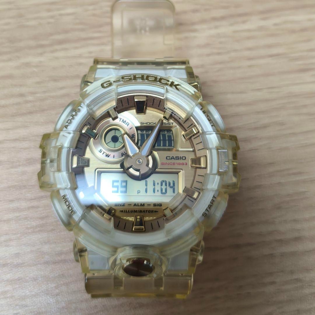 G-SHOCK GA-735E-7AJR　クリア 楽天市場】【BOX訳あり】CASIO カシオ G-SHOCK Gショック ジー