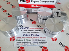 Volvo B20 Engine 69-73 Pistons & Rings +.030 O/S AQ130, & 1800's, 142, 144, 145