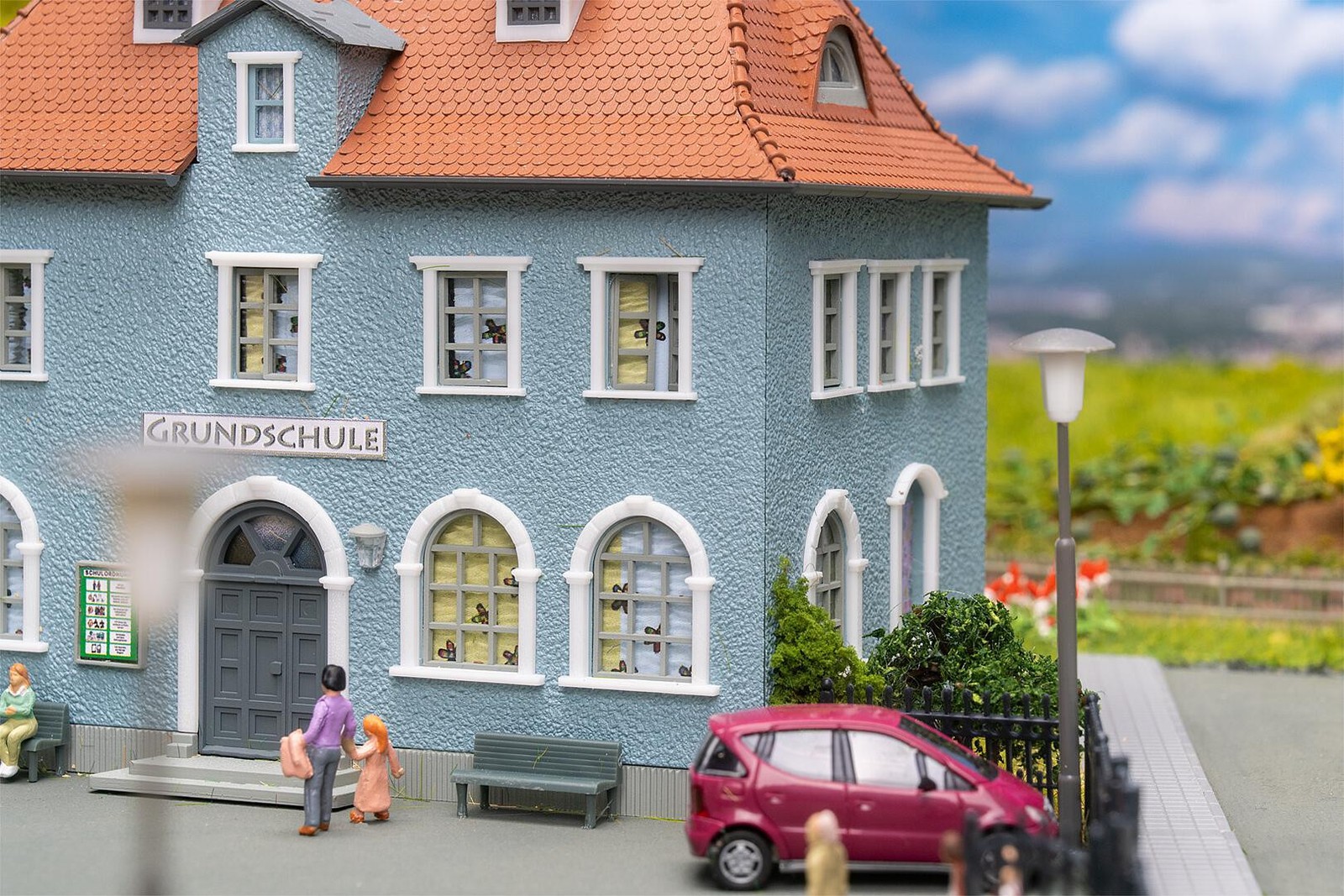 Maquette Faller 190087 Coffret bâtiment miniature HO pour circuit de train