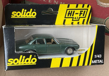 SOLIDO  1:43rd    JAGUAR XJ 12 Metal Car  w/ Case  DOORS OPEN    MIB  Jag XJ12
