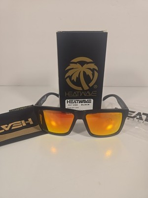 HEATWAVE Vise Z87 Sunglasses Turbo Classic Black Frame & Sunblast Lenses