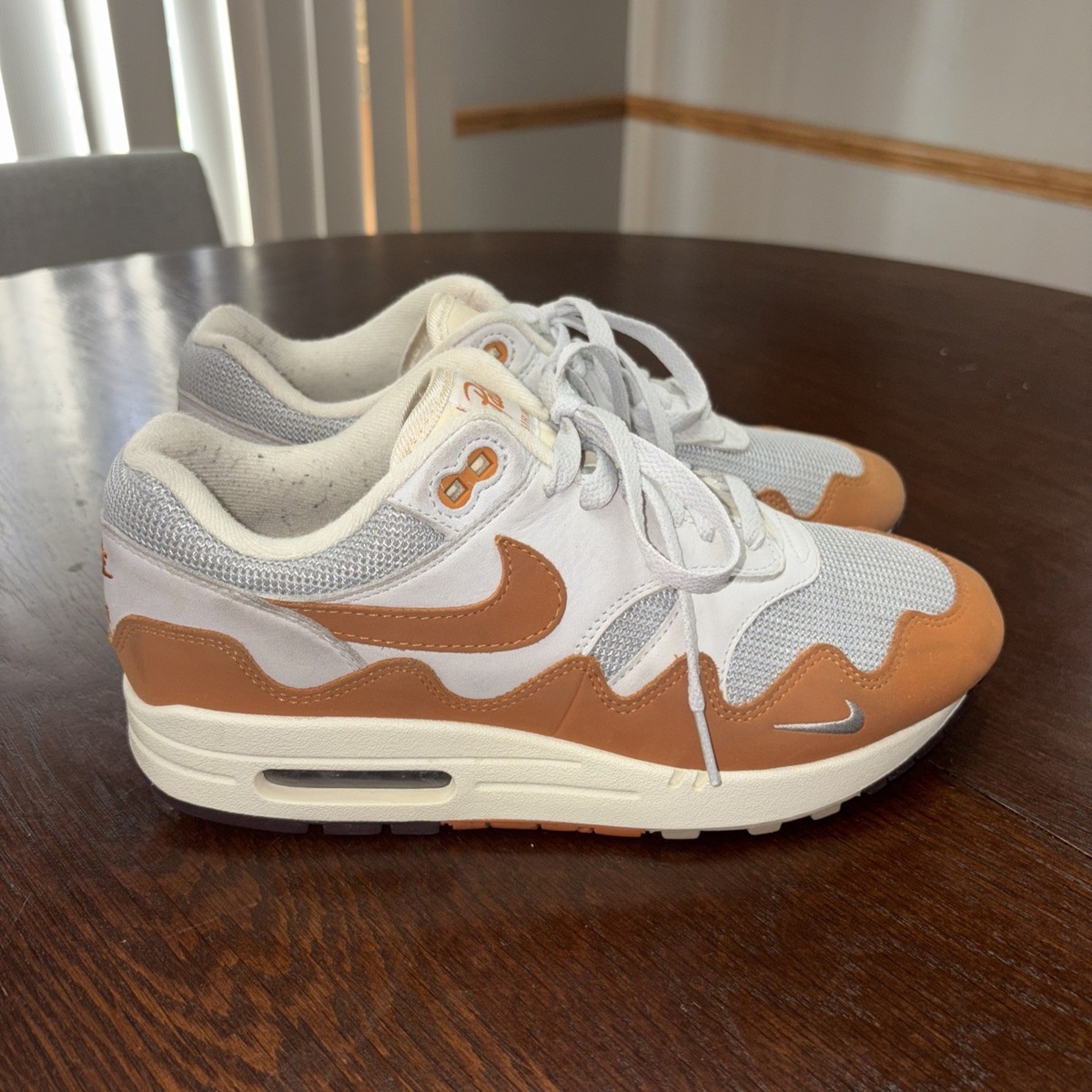 Nike Air Max 1 X Patta Monarch Waves Men's 7.5 Women's 9 Sneaker